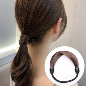 Decor Hair Tie; Minimalist Hair Rope; Elastic Hair Ponytail Holder